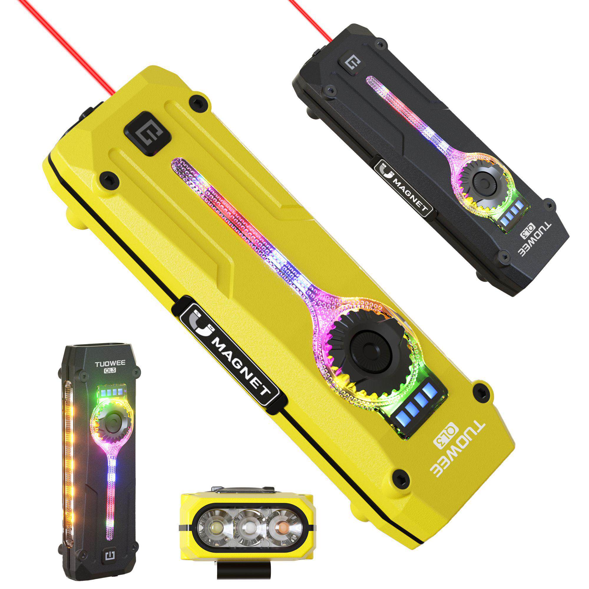 Outdoor Lighting Panel - Rechargeable EDC Flat Pro Flashlight with
