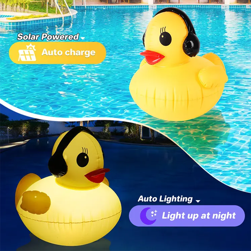Pond Light Submersible - Floating Pool Lights, Led Glowing Duck