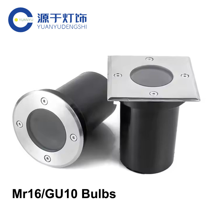 Outdoor Lighting Recessed - GU10/Mr16 Underground Lamp Bases Buried Light
