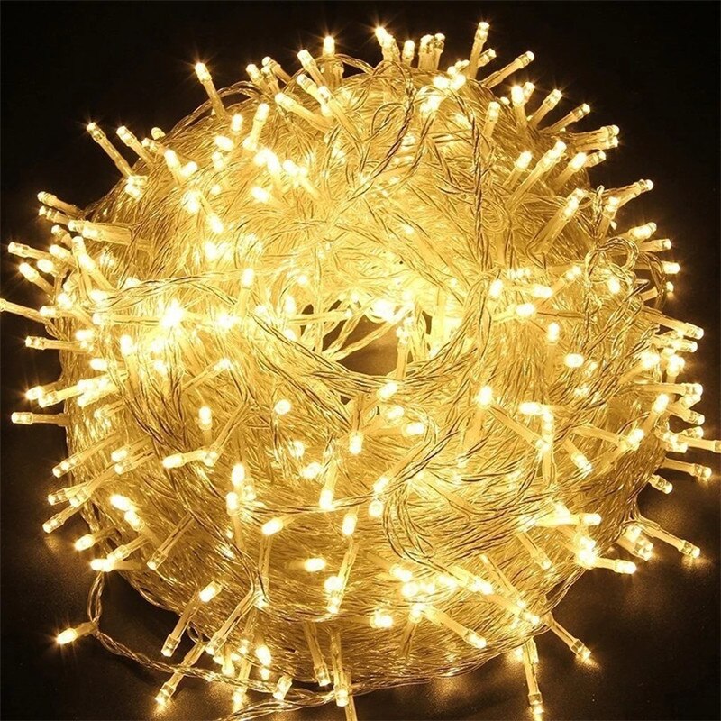 Outdoor Lighting Driveway - Outdoor LED String Lights Garland 10M