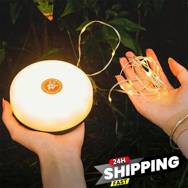 Outdoor Lighting Panel - 10m Atmosphere LED Camping Light USB