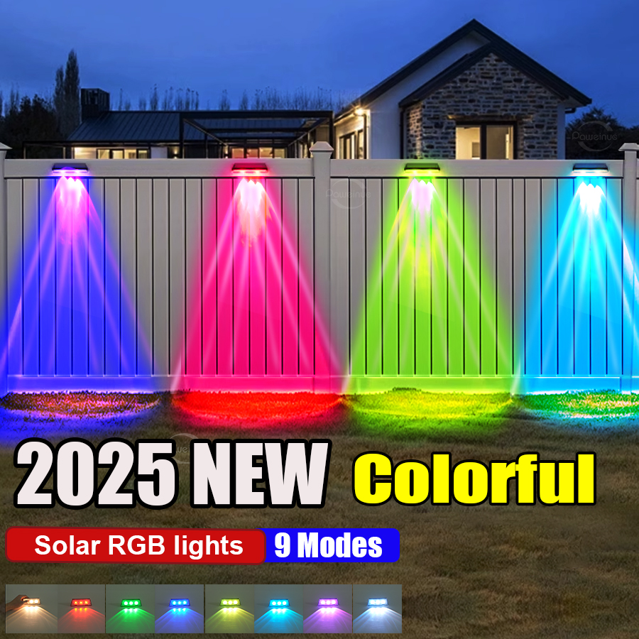 Landscape Spike Light - Super Bright Solar Lights RGB and