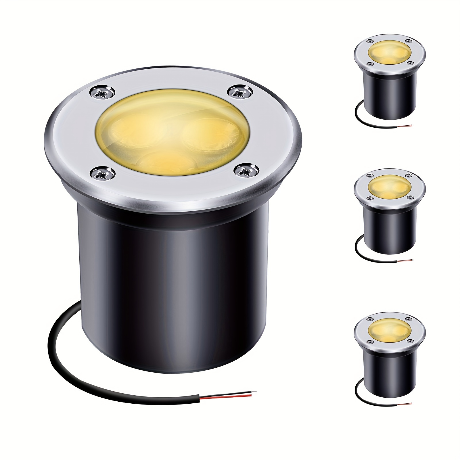Outdoor Lighting Volt - Set of Four 3-Watt 12-Volt Low