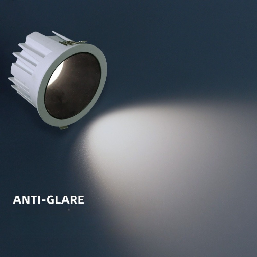 Outdoor Lighting Recessed - JOYINLED White Round Recessed LED Downlight