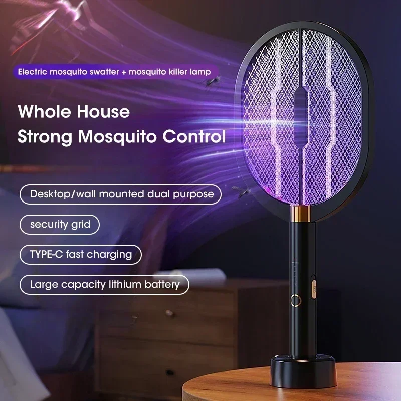 Outdoor Lighting Voltage - Rechargeable Electric Mosquito Killer 3000V High