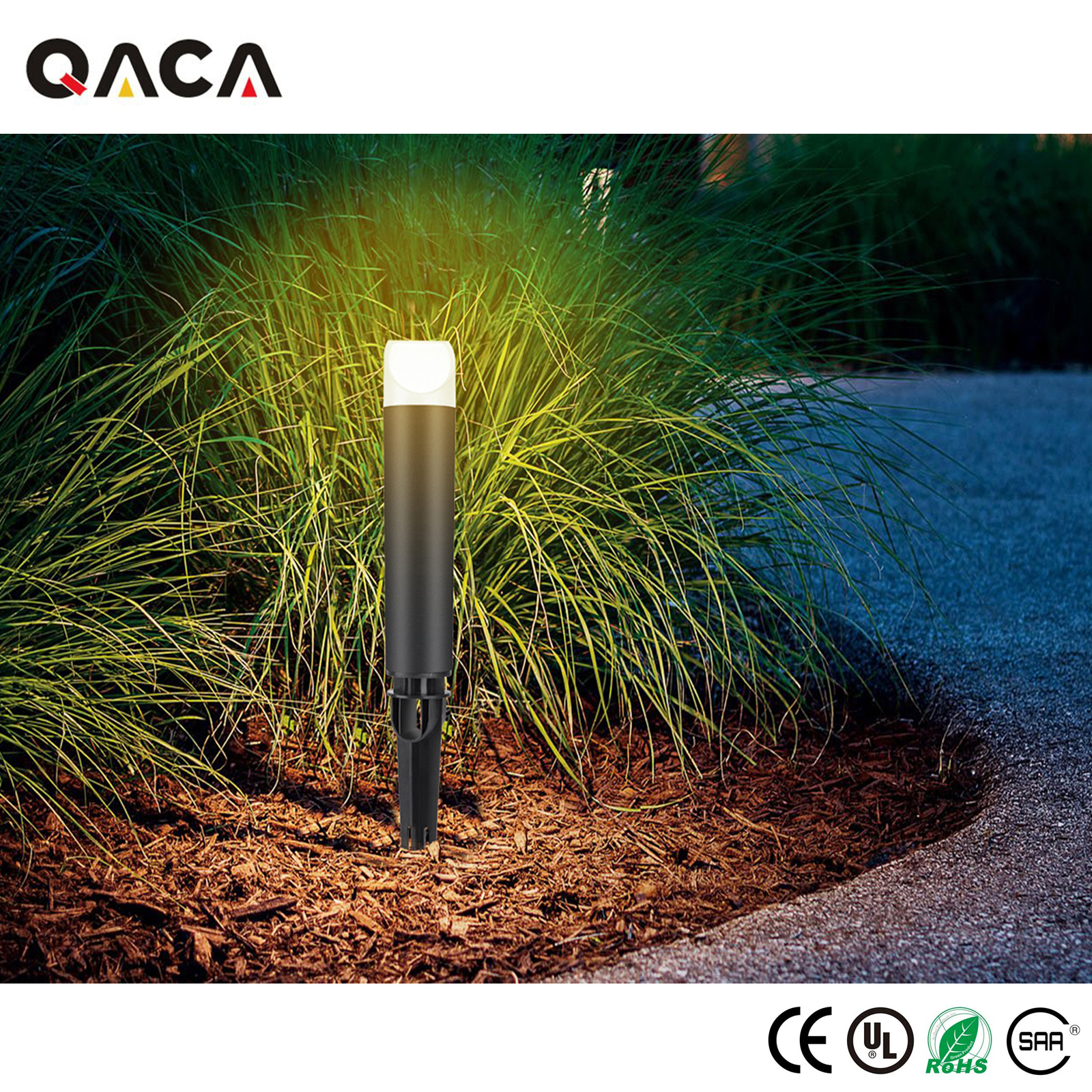 Outdoor Lighting Transformer - QACA LED Landscape Lighting Outdoor,IP65 Waterproof