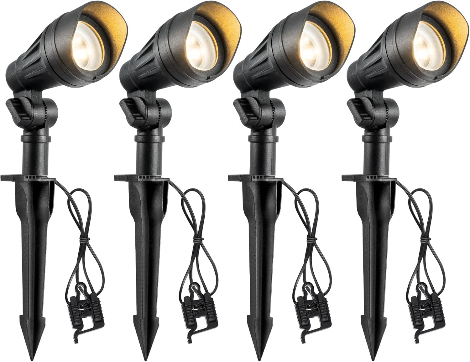Outdoor Lighting Spotlight - Low Voltage LED Landscape Lights, 3.2W