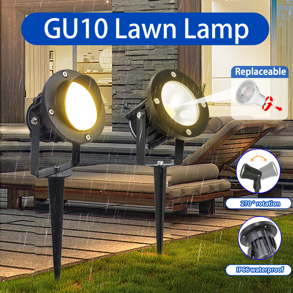Outdoor Lighting Replacement Parts - Outdoor Lawn Light IP65 Waterproof GU10