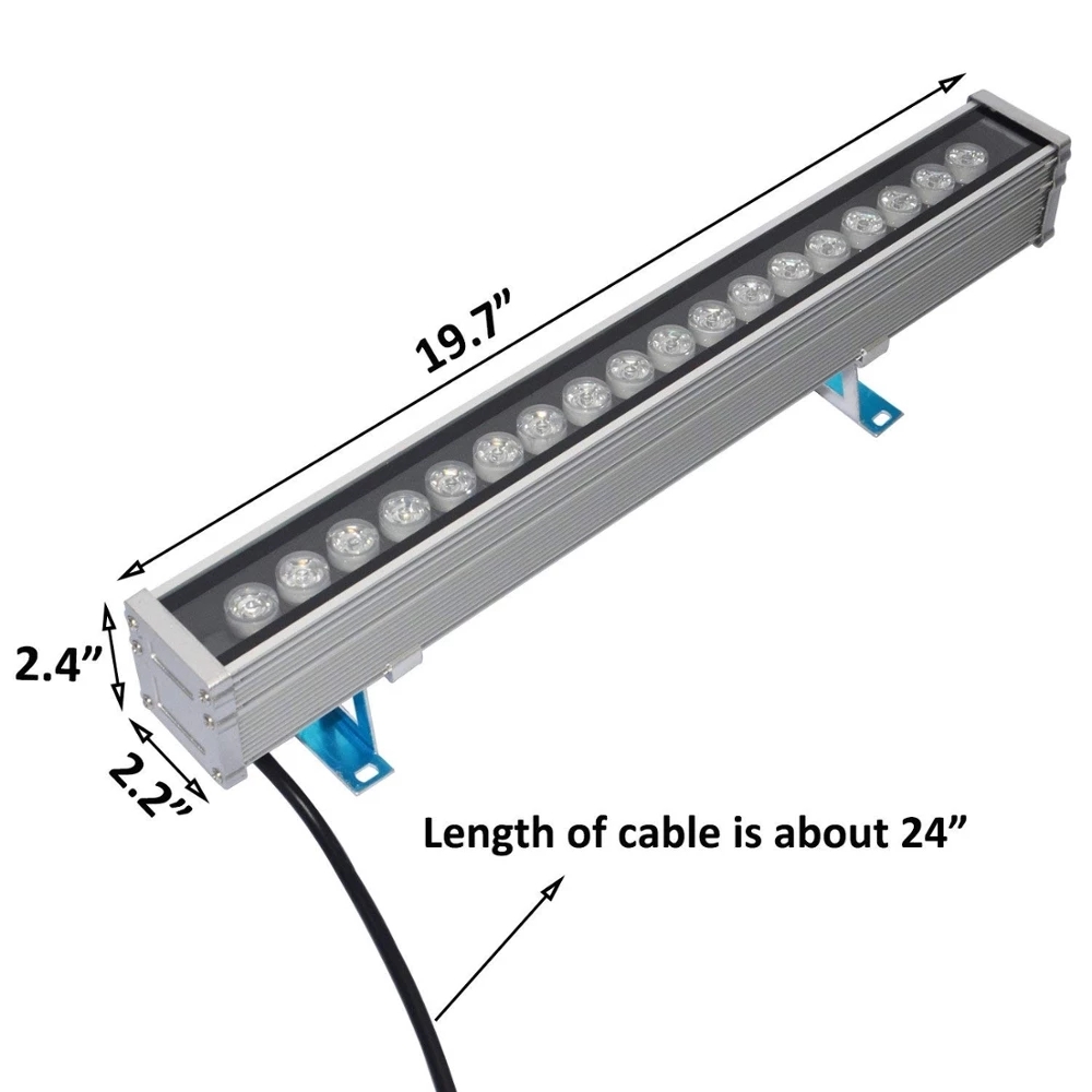 9w 12w 18w 36w 72w LED Wall wa - Outdoor Lighting With Outlet recension och pris