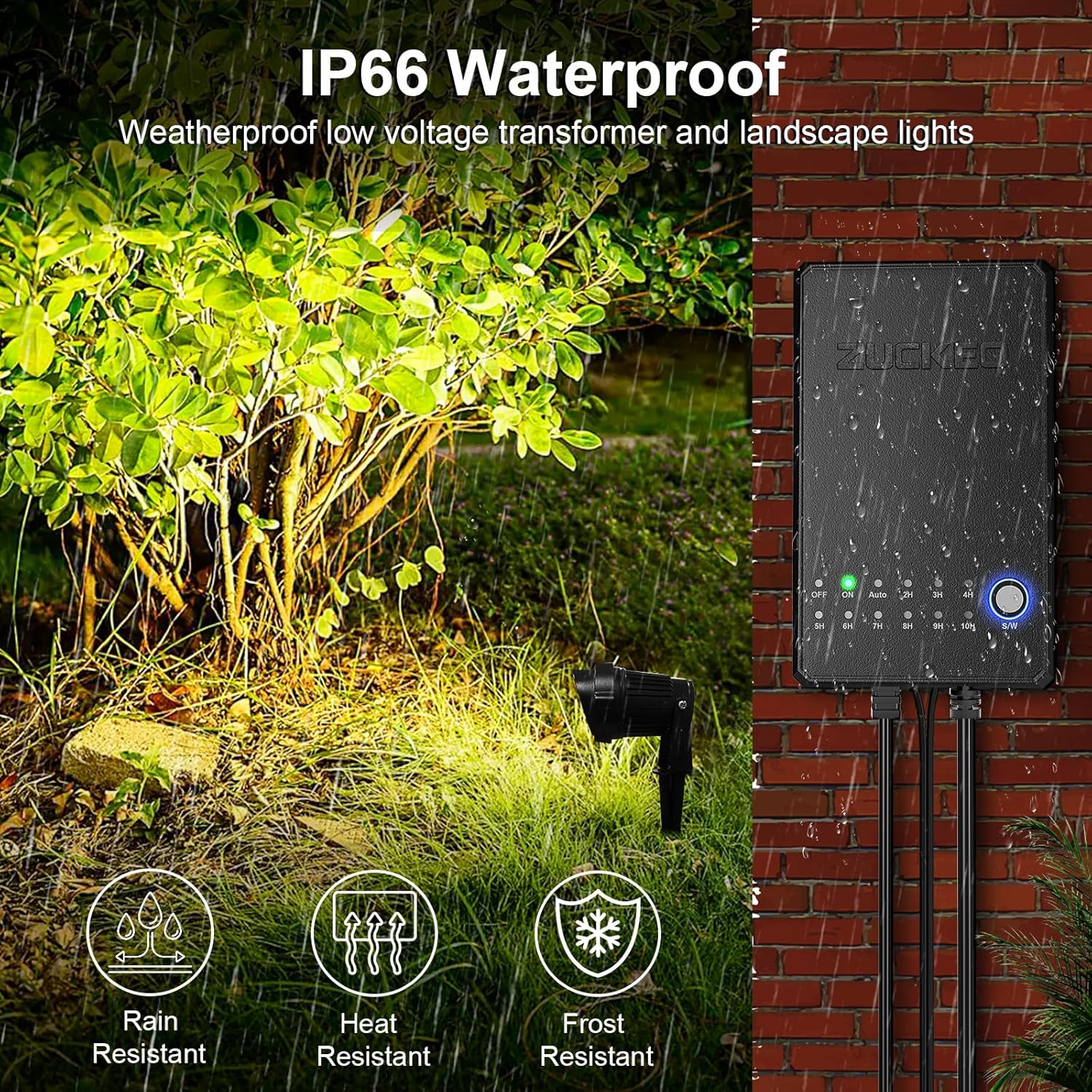 All-in-One Low Voltage Landsca - Outdoor Lighting Kit With Transformer recension och pris