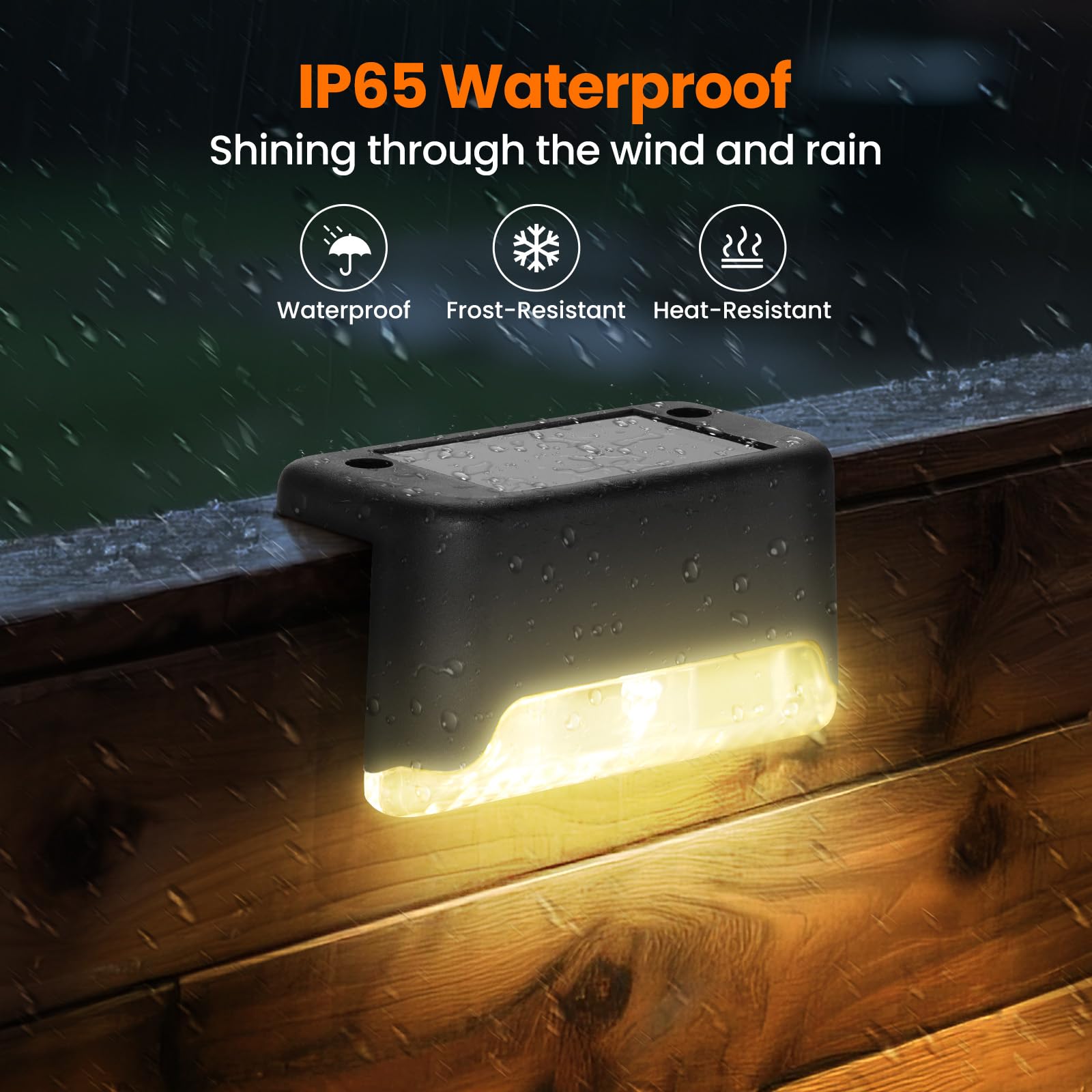 Solar Deck Lights, 8 Pack LED  - Landscape Spike Light recension och pris