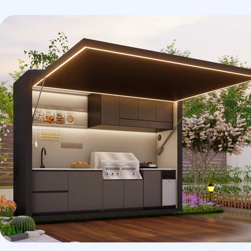 Customized Garden Kitchen with - Outdoor Lighting Restaurant recension och pris