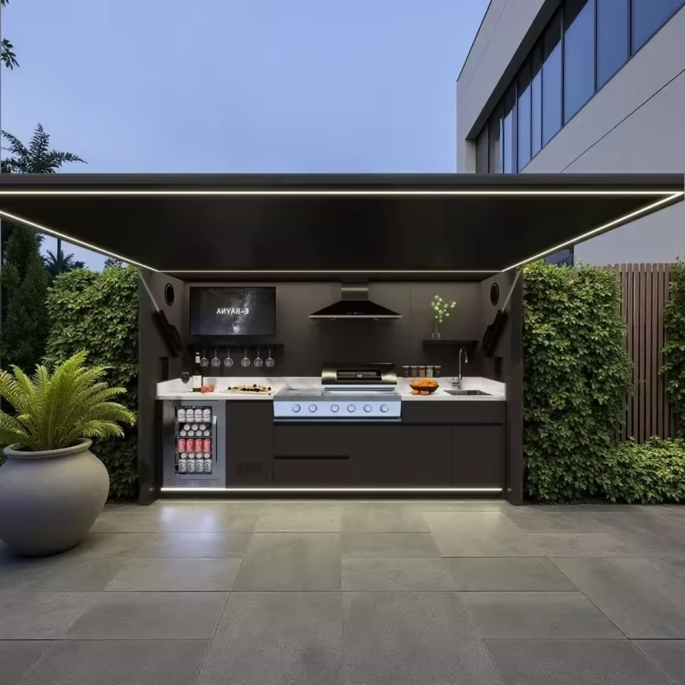 Customized Garden Kitchen with - Outdoor Lighting Restaurant recension och pris
