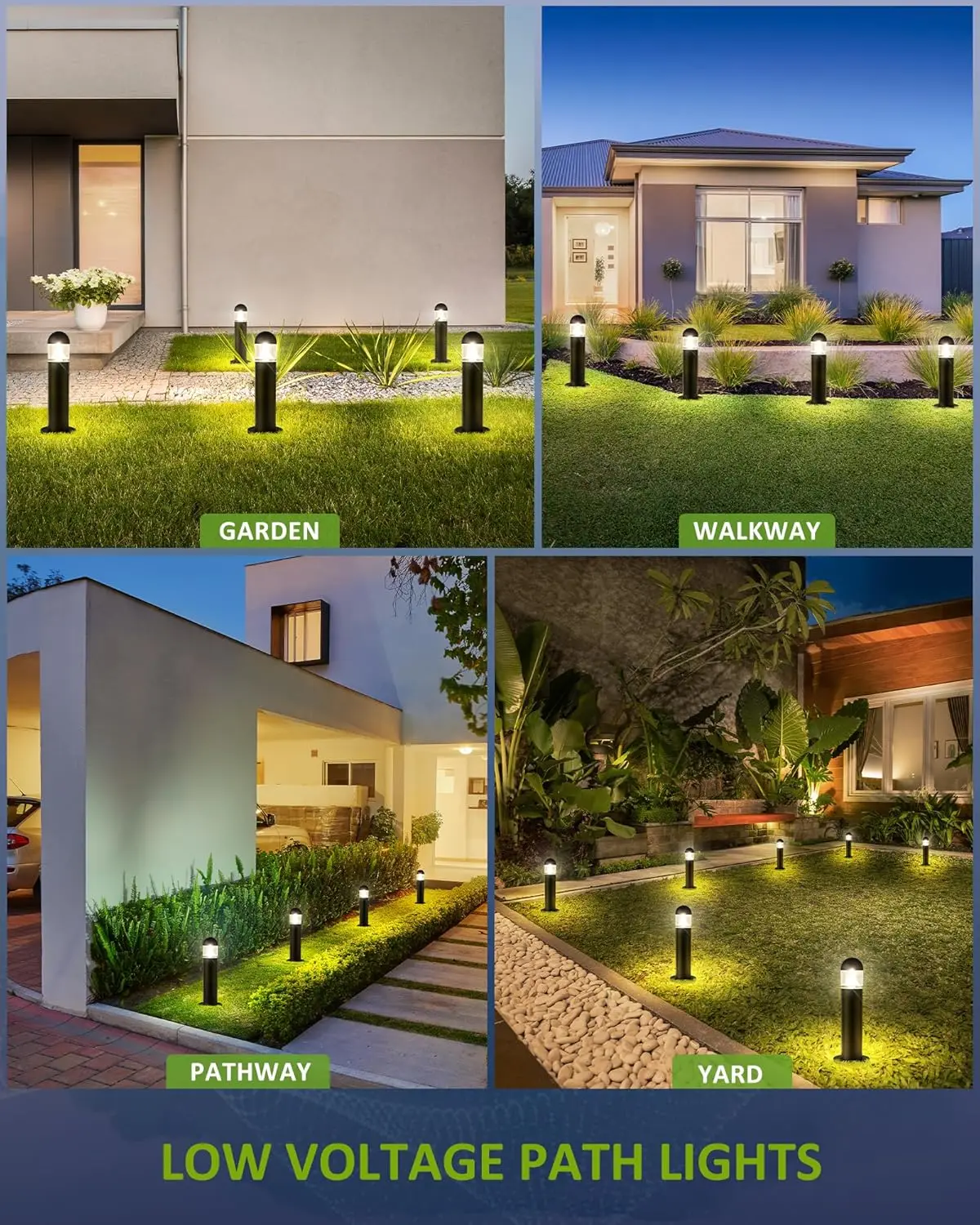 8 Pack Low Voltage Landscape P - Outdoor Lighting Voltage recension och pris