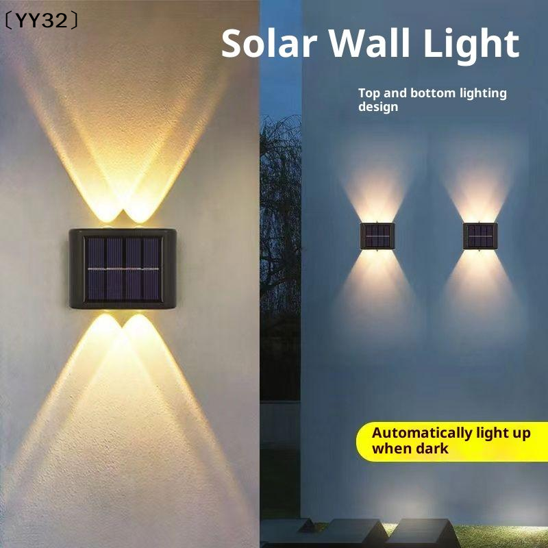 4-10 LED Solar Lamp Outdoor Wa - Outdoor Lighting With Outlet recension och pris