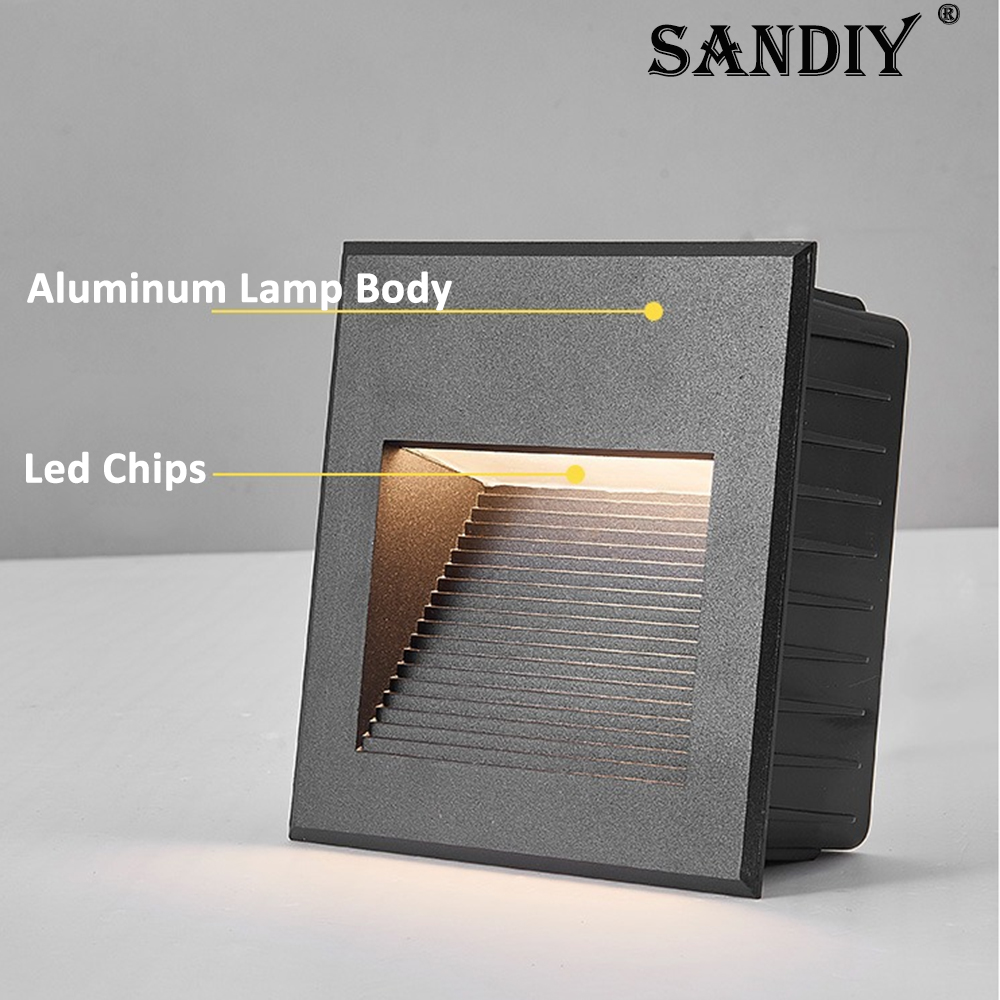 SANDIY Recessed Outdoor Wall S - Outdoor Lighting Voltage recension och pris