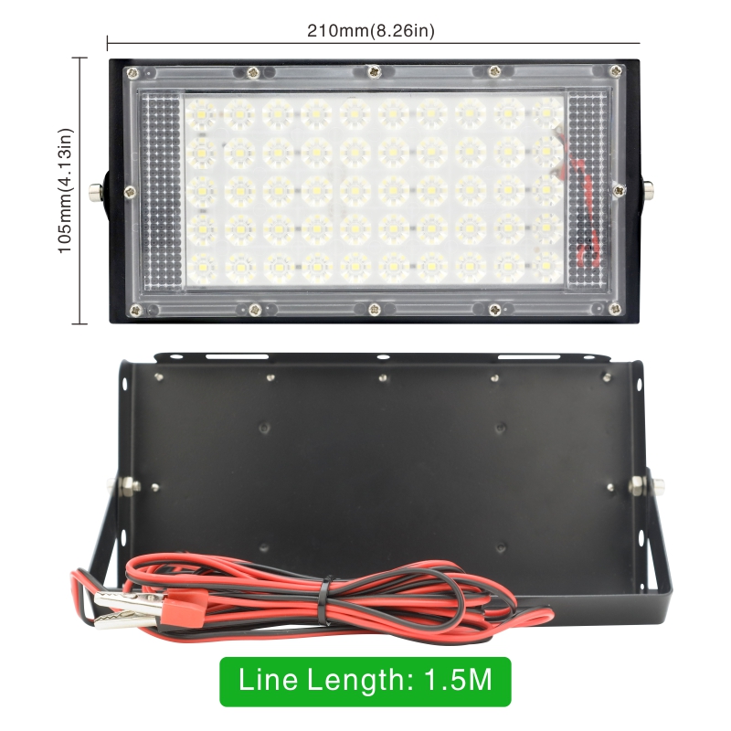 DC 12V-85V 50W Led Flood Light - Outdoor Lighting Volt recension och pris