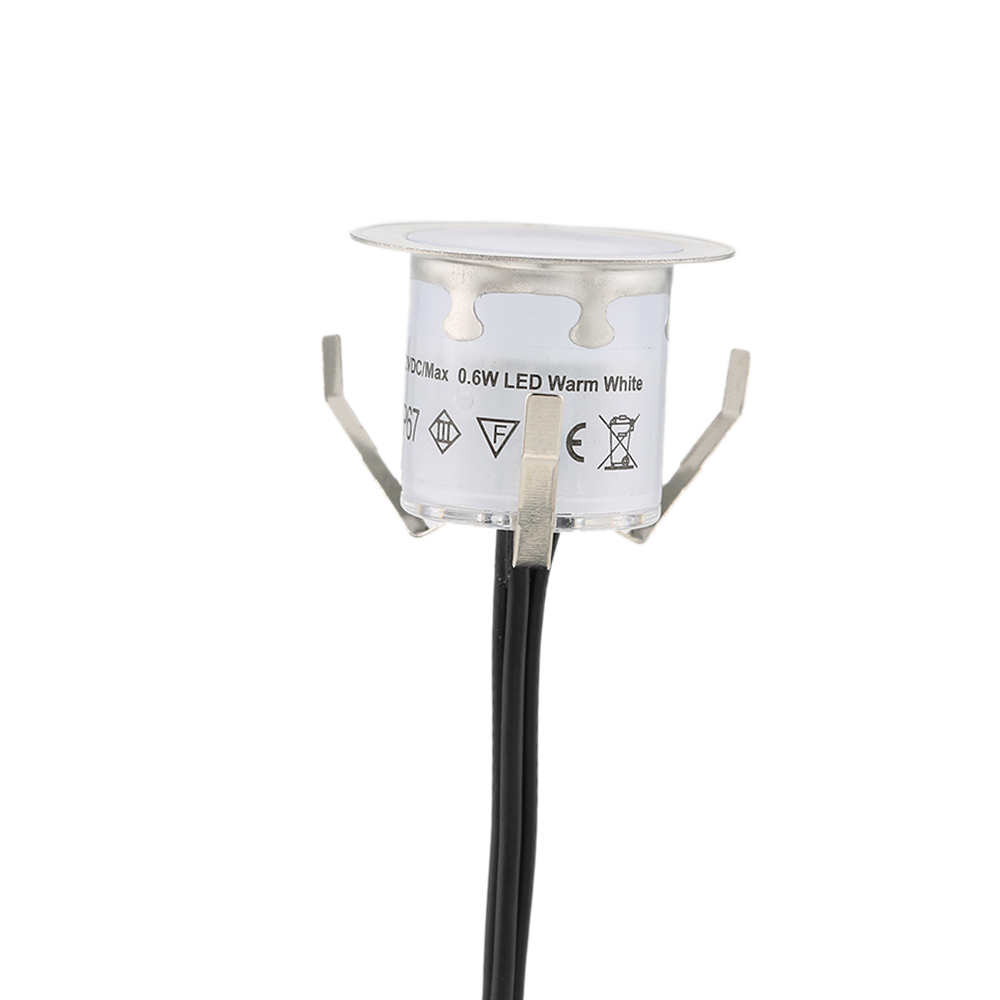 16PCS 0.6W High Bright Recesse - Outdoor Lighting Recessed recension och pris