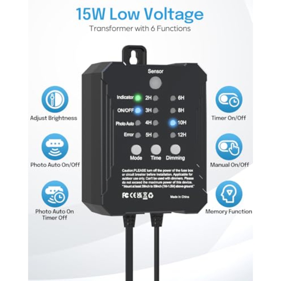 Low Voltage Deck Lights Recess - Outdoor Lighting Kit With Transformer recension och pris