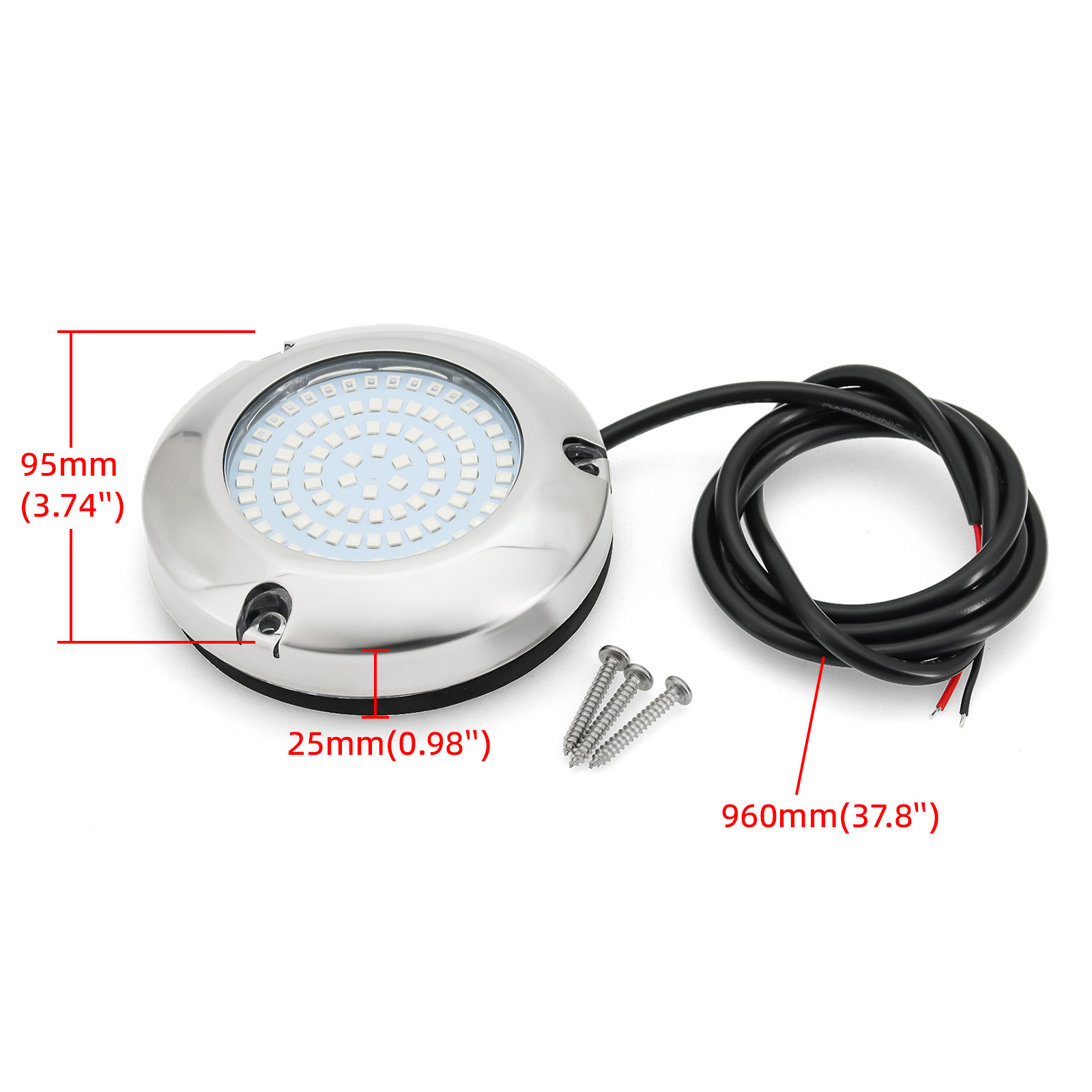 AD Waterproof IP68 Floating Po - Pond Light Submersible recension och pris