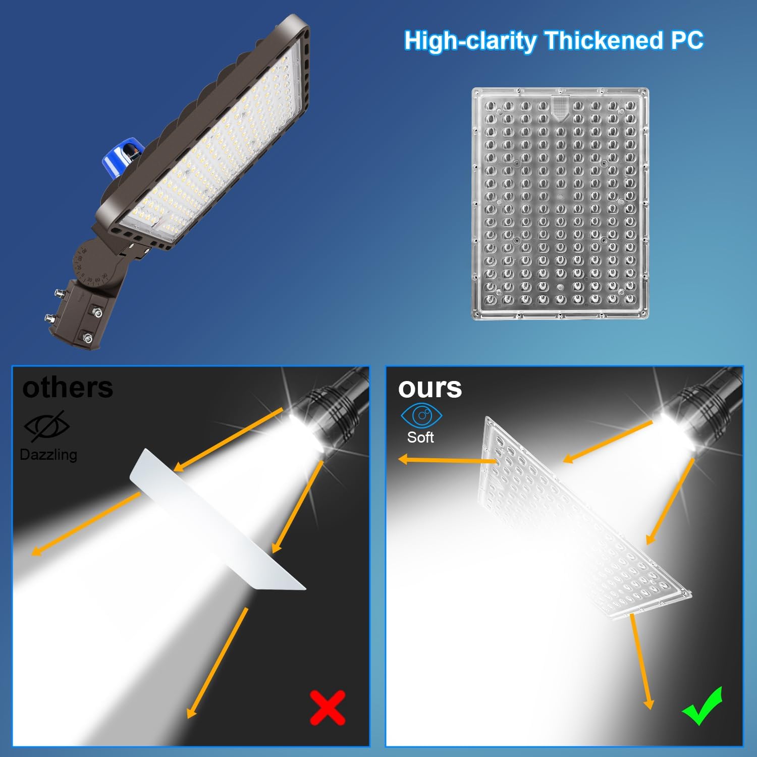 350W LED Parking Lot Light wit - Outdoor Lighting Ip65 recension och pris
