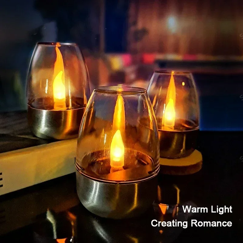 LED Solar Candles Light Flamel - Outdoor Lighting Transformer recension och pris