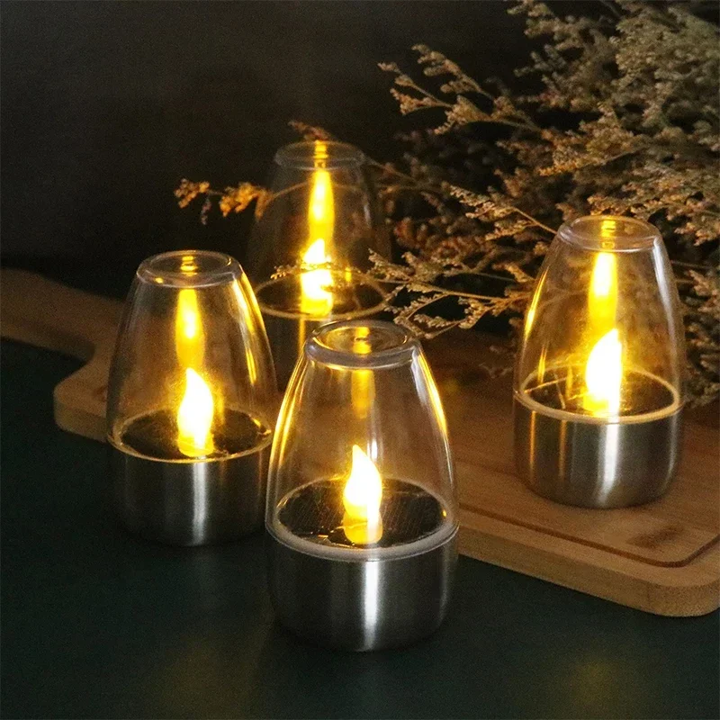 LED Solar Candles Light Flamel - Outdoor Lighting Transformer recension och pris