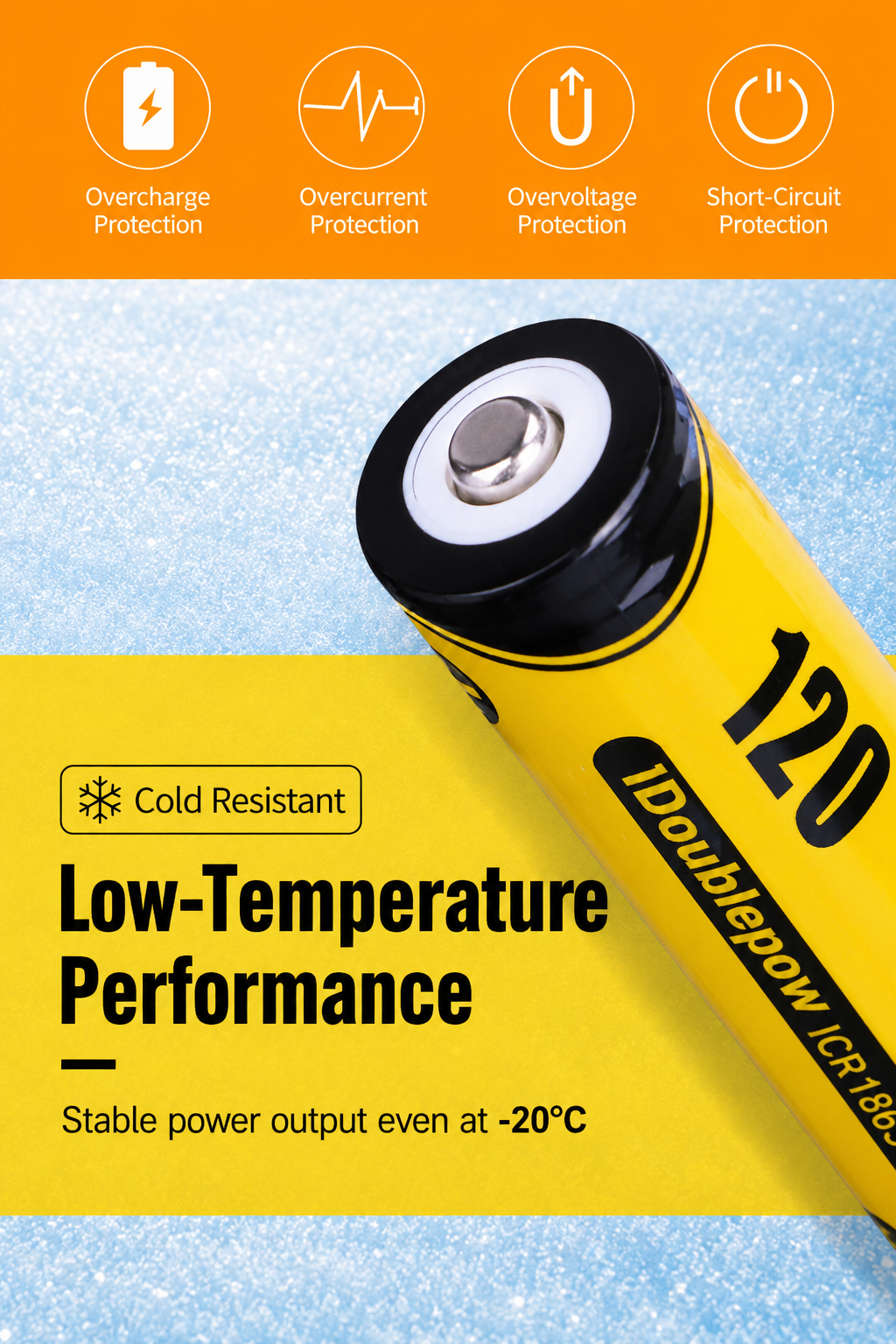 18650 Li-ion Rechargeable Batt - Outdoor Lighting Volt recension och pris