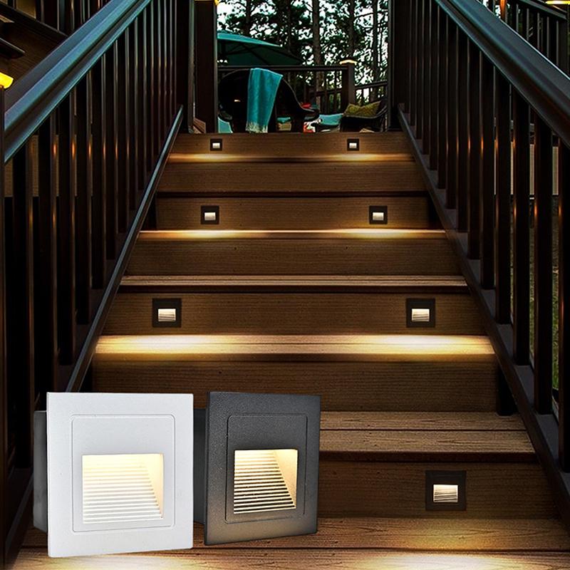 【CCA】3W LED Waterproof Step Li - Outdoor Lighting Recessed recension och pris