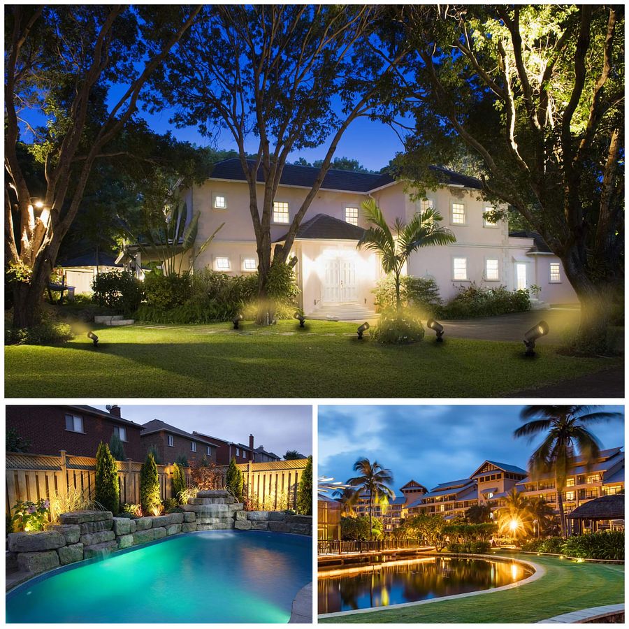 LED Landscape Lights with Conn - Outdoor Lighting Voltage recension och pris