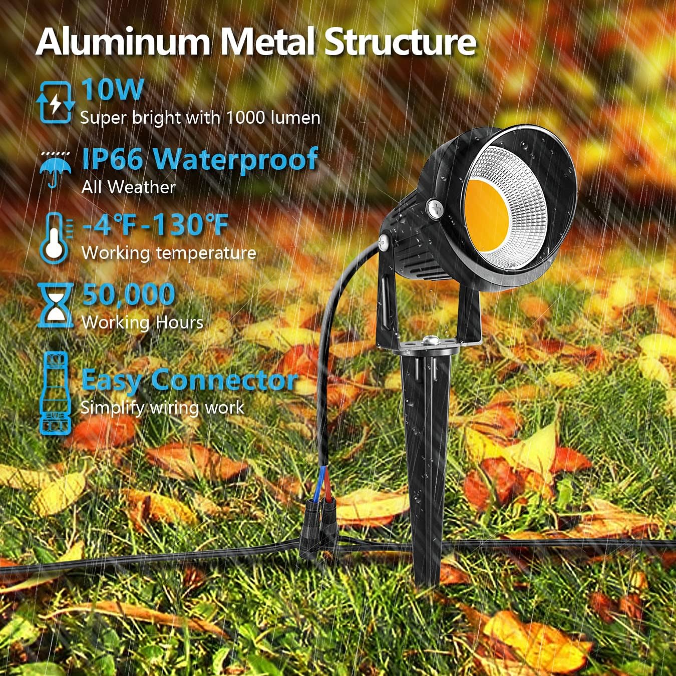 10W LED Landscape Lights with  - Outdoor Lighting Spotlight recension och pris