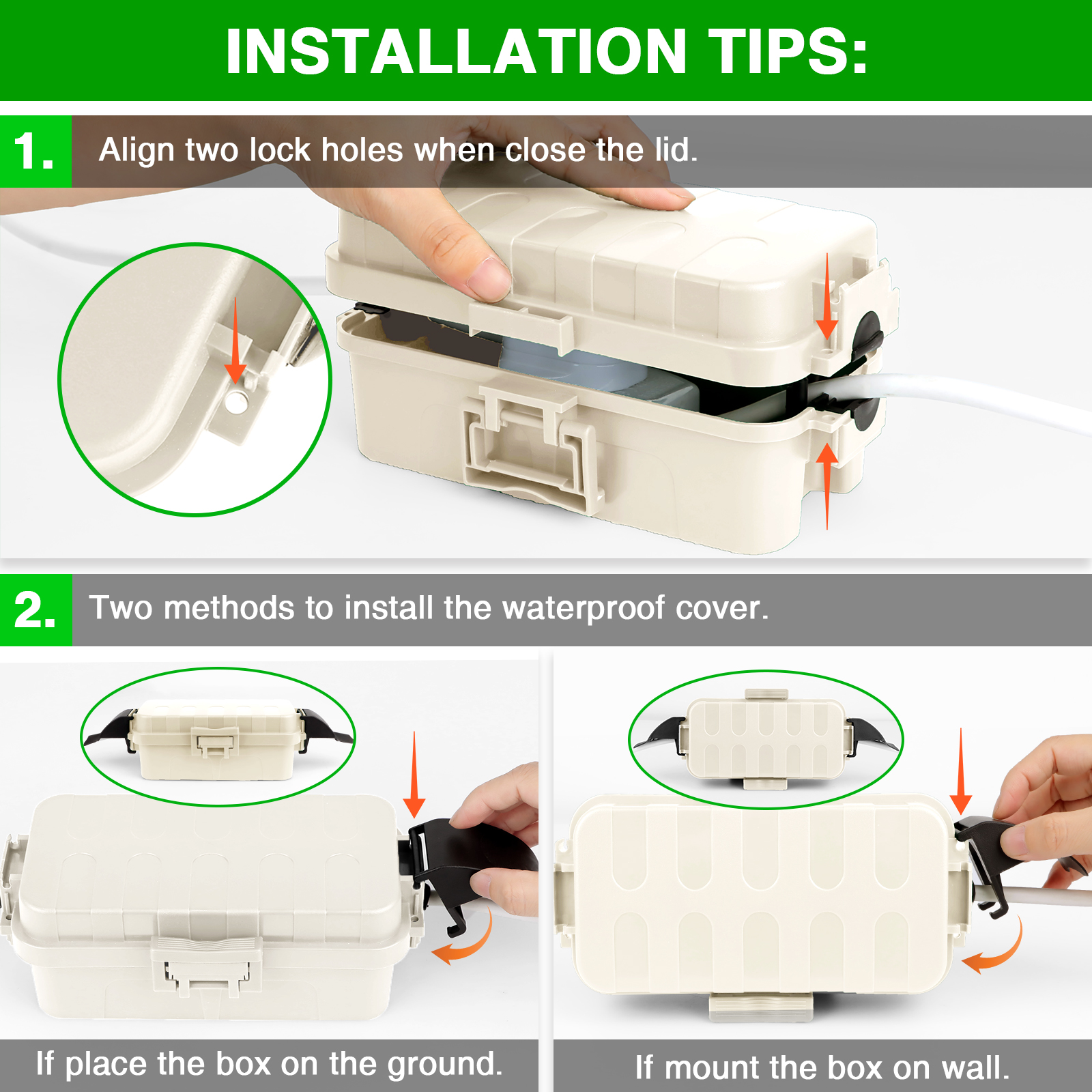 Small Outdoor Electrical Boxes - Outdoor Lighting With Outlet recension och pris