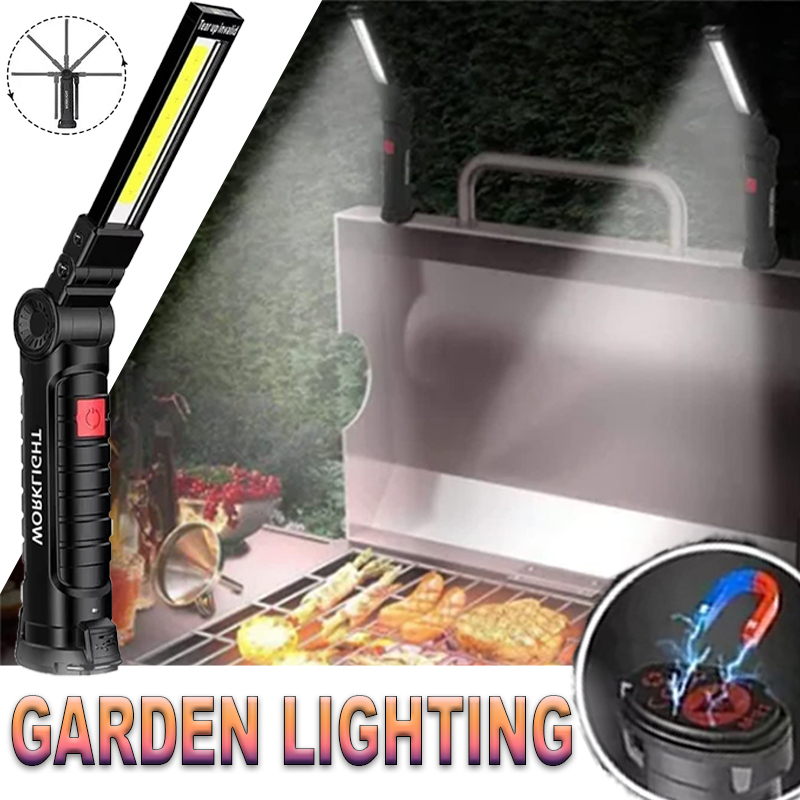 Portable LED Flashlight with M - Zinc Outdoor Lighting recension och pris