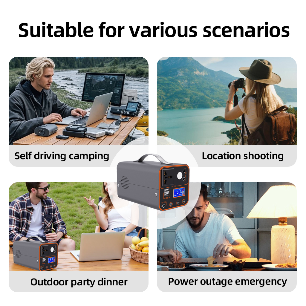 200W Portable Power Station 22 - Outdoor Lighting With Outlet recension och pris