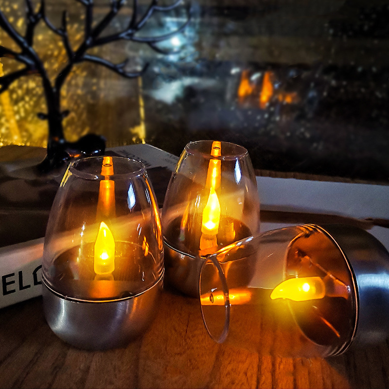 Solar Powered Flameless Candle - Outdoor Lighting Transformer recension och pris