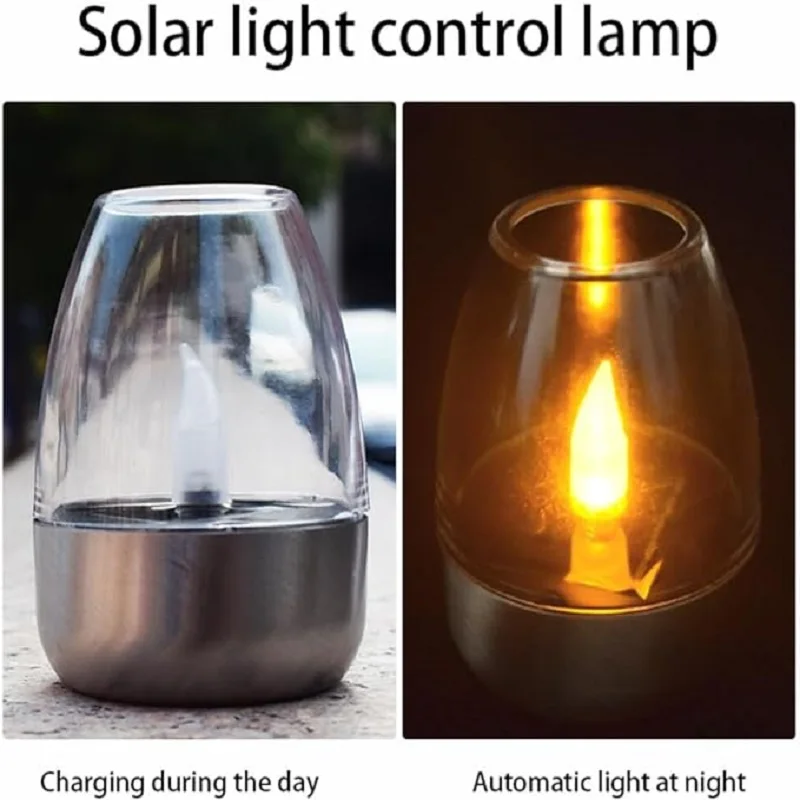 Solar Powered Flameless Candle - Outdoor Lighting Transformer recension och pris