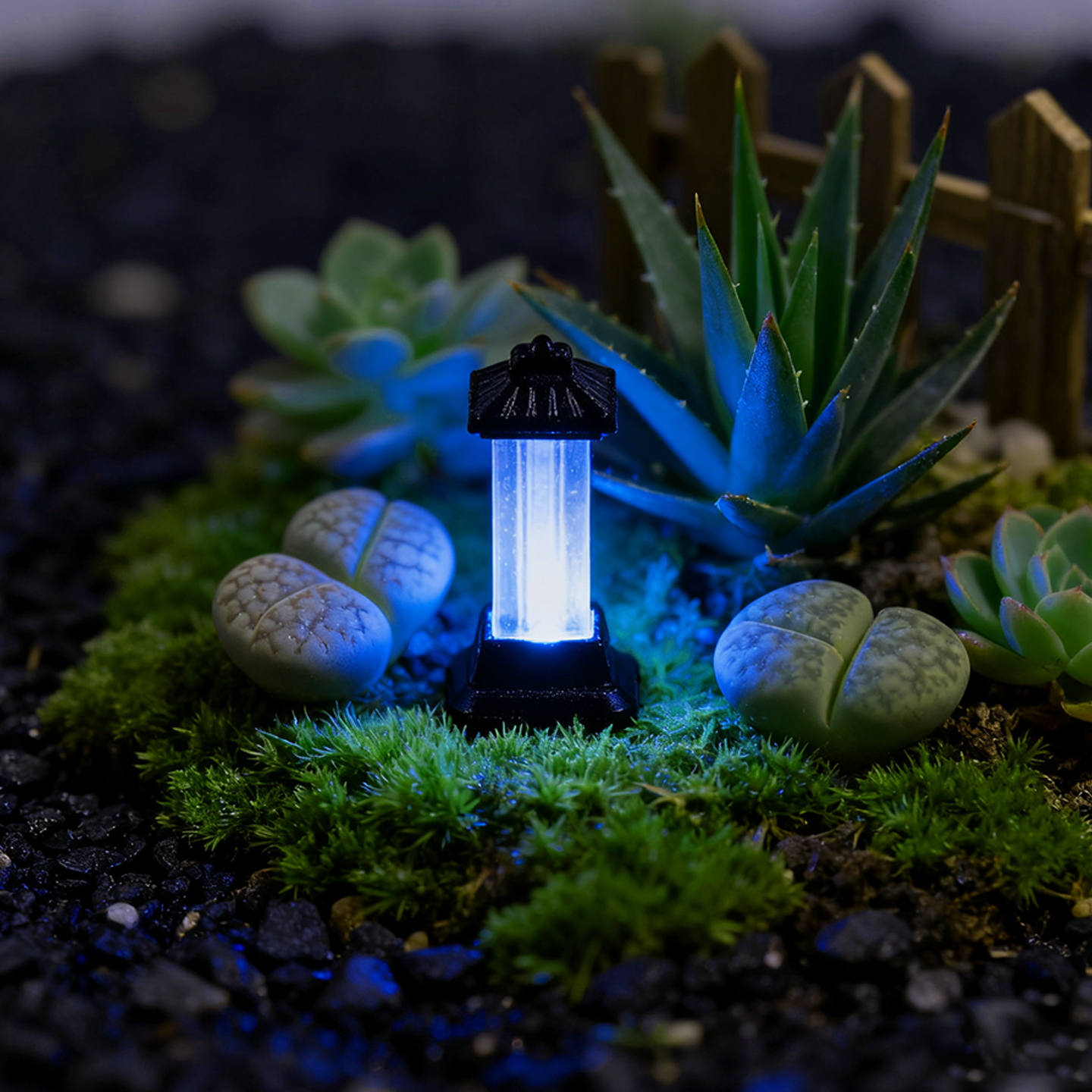 6PCS Miniature Grass Lawn Lamp - Landscape Spike Light recension och pris