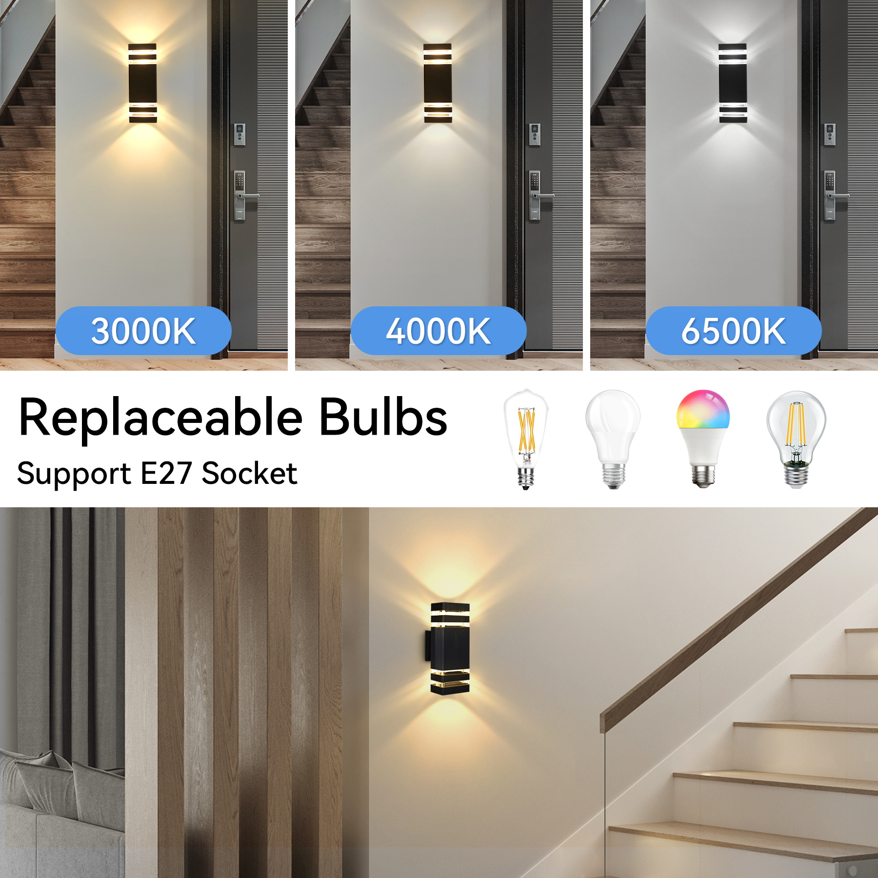 IP66 Waterproof Outdoor Wall L - Outdoor Lighting Replacement Parts recension och pris