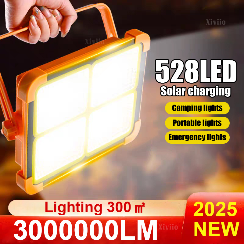 528LED Solar Charging Flood Li - Outdoor Lighting Transformer recension och pris
