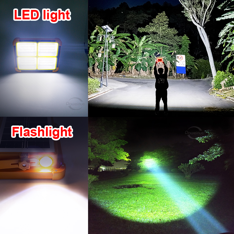 528LED Solar Charging Flood Li - Outdoor Lighting Transformer recension och pris