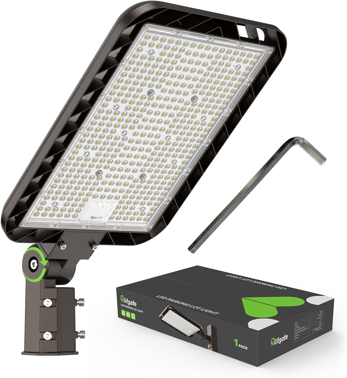 400W LED Parking Lot Light, 60 - Outdoor Lighting Ip65 recension och pris