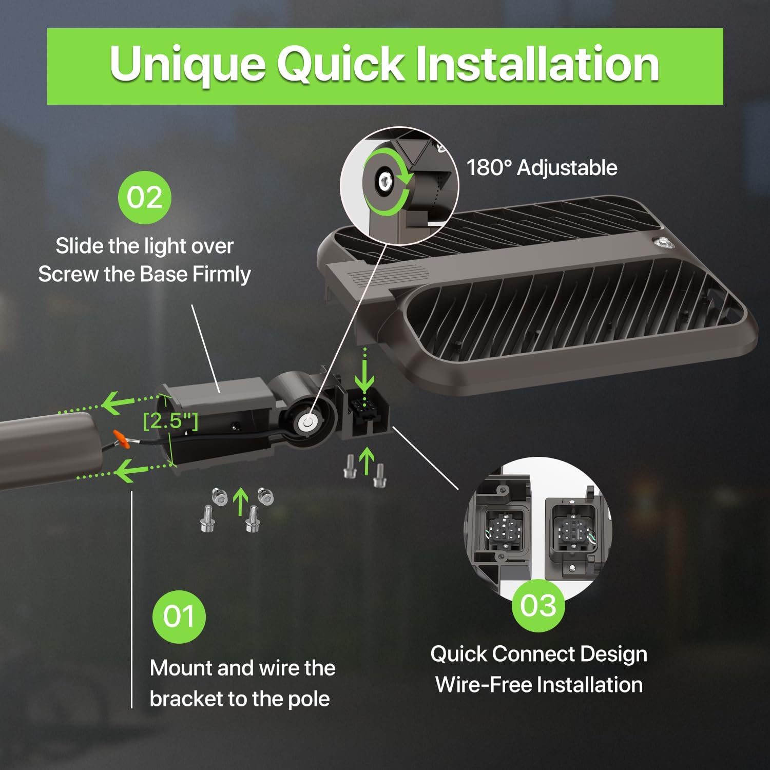 400W LED Parking Lot Light, 60 - Outdoor Lighting Ip65 recension och pris