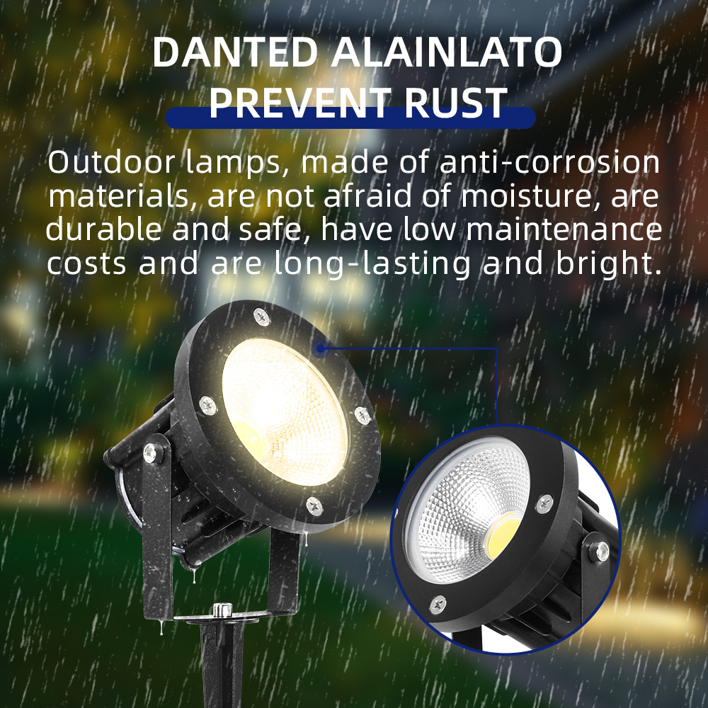 LED GU10 Garden Lighting Lawn  - Outdoor Lighting Spotlight recension och pris