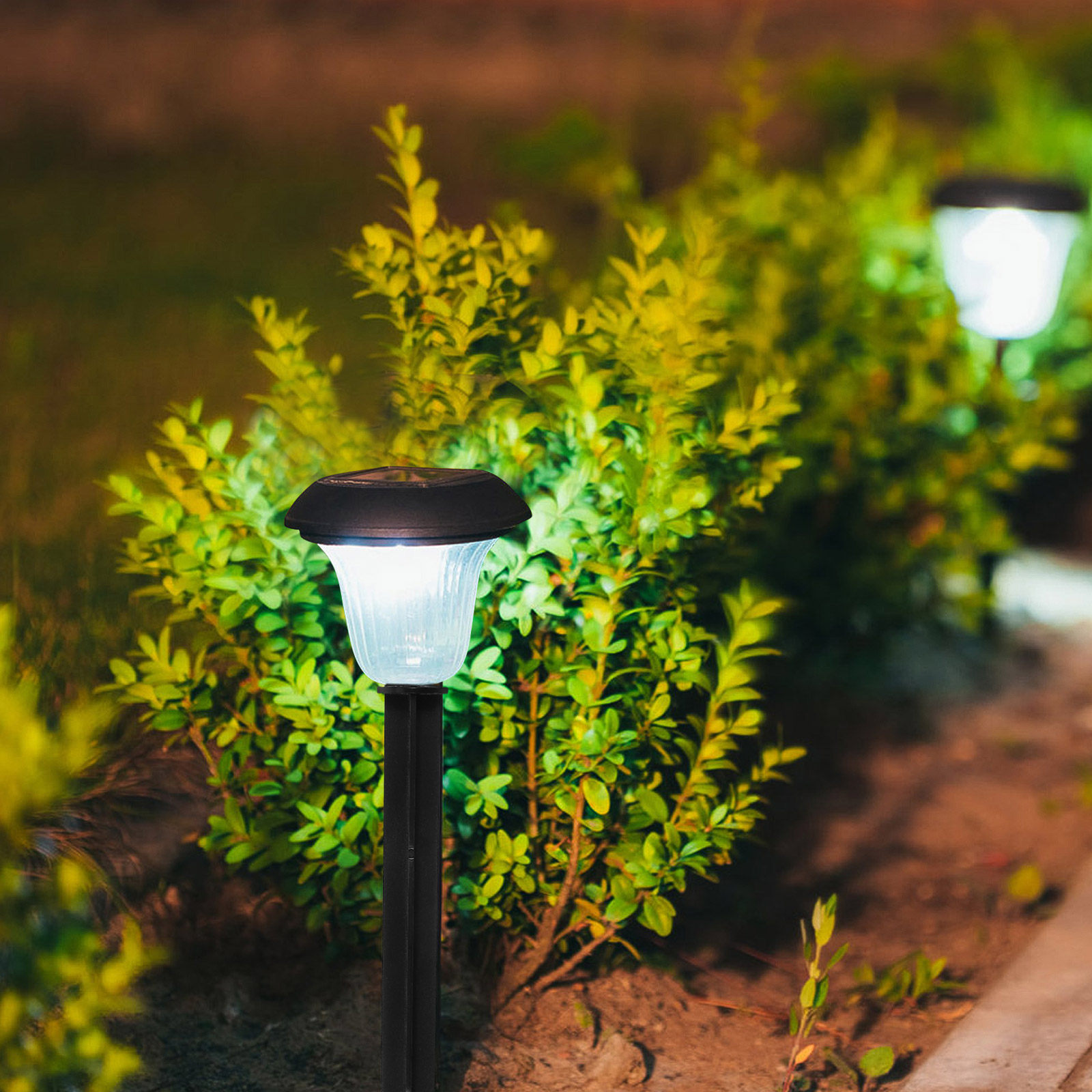 10Pcs Plastic Garden Stakes So - Landscape Spike Light recension och pris