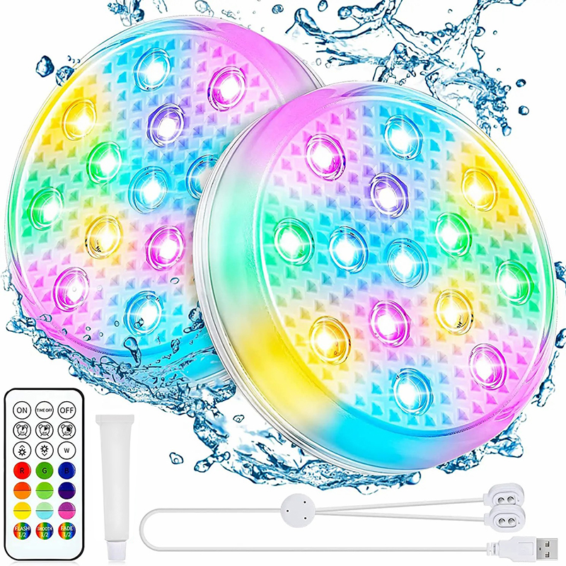 Rechargeable Underwater Submer - Pond Light Submersible recension och pris