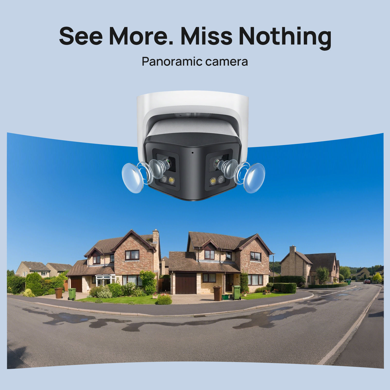 Vikylin Panoramic Dual Lens Sm - Outdoor Lighting Mains Powered recension och pris
