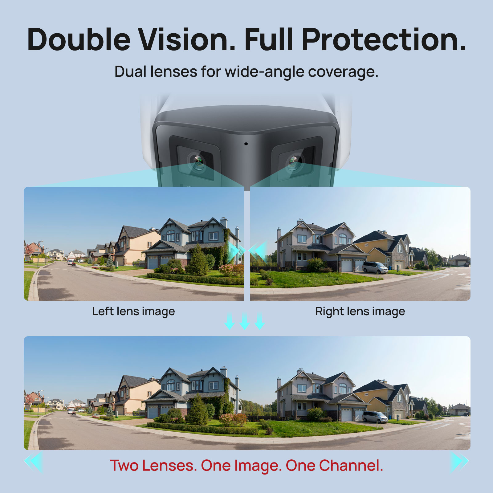 Vikylin Panoramic Dual Lens Sm - Outdoor Lighting Mains Powered recension och pris