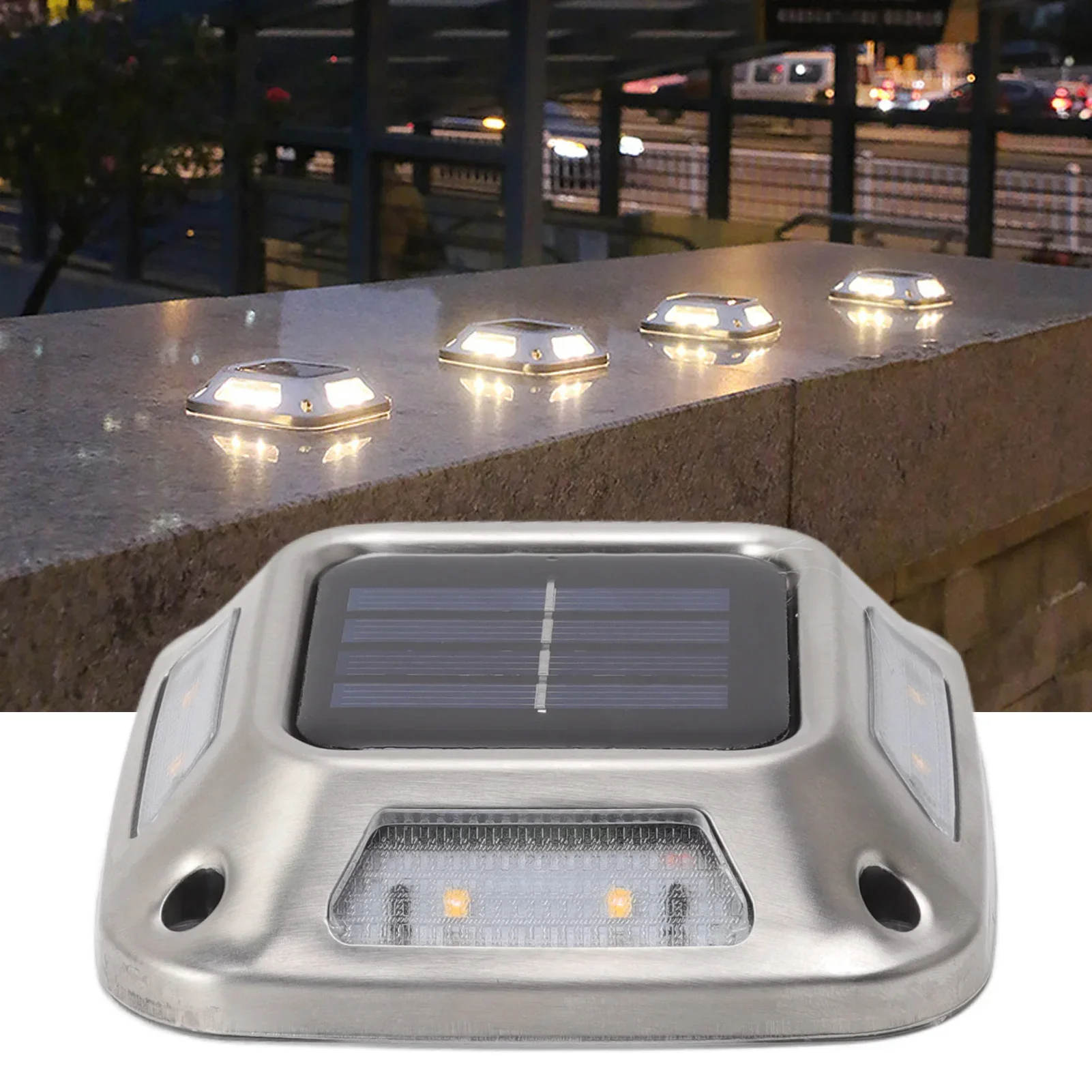 8LED Solar Driveway Light Outd - Outdoor Lighting With Outlet recension och pris