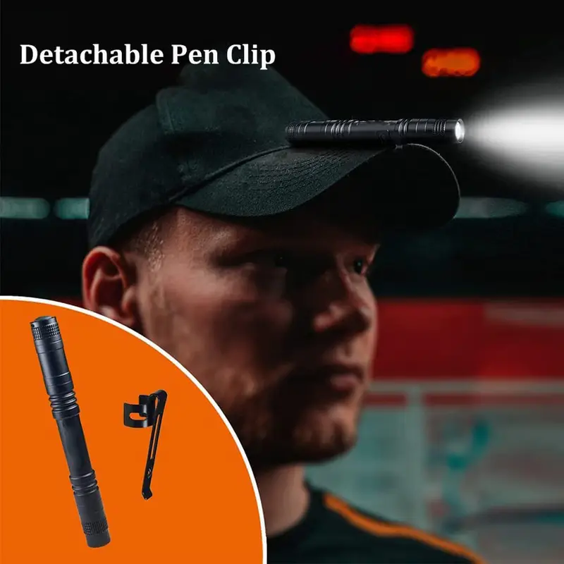 Mini Portable LED Pen Light Po - Zinc Outdoor Lighting recension och pris