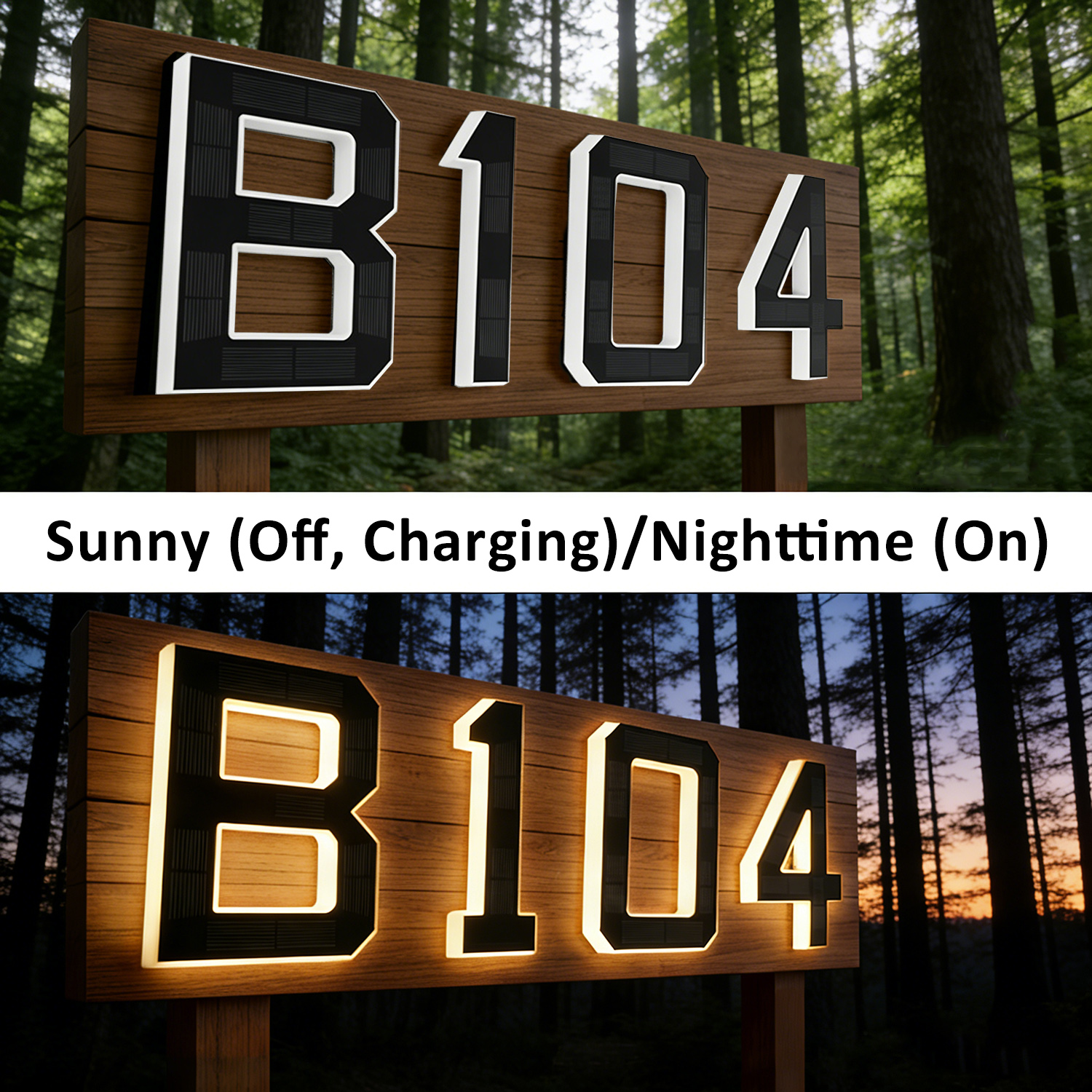 Solar House Number Lights Hous - Landscape Spike Light recension och pris